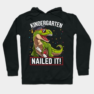 Dinosaur T-Rex Kindergarten Graduation Gift Hoodie